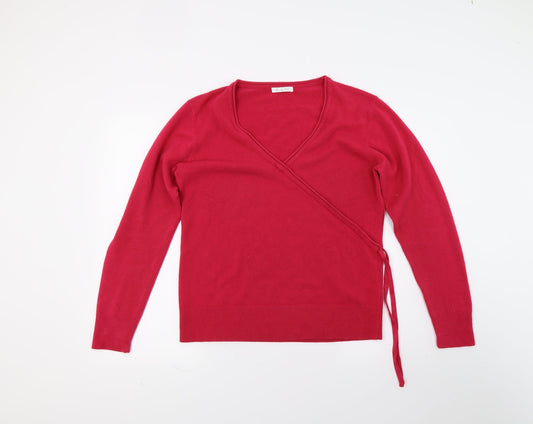 Berkertex Womens Red  Knit Pullover Jumper Size 16