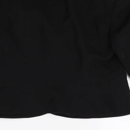 Linea Womens Black   Jacket Blazer Size 12