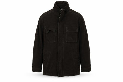 Mens UK Size L Preworn Brown Overcoat