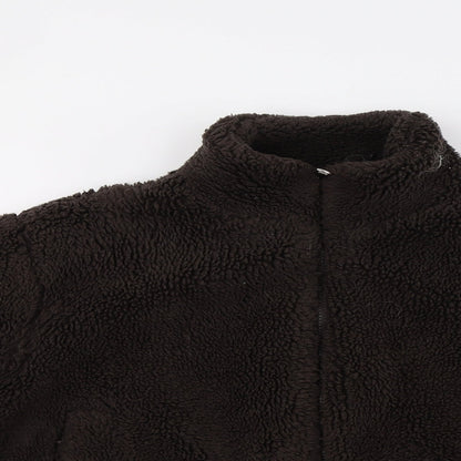 Primark Womens Brown  Fleece Jacket Coat Size S
