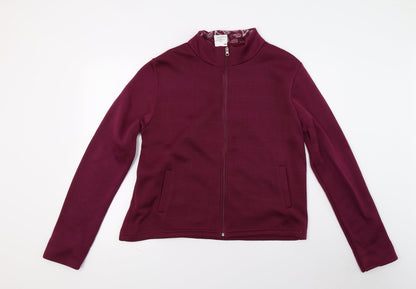 Womens UK Size M Anne De Lancay Red Jacket