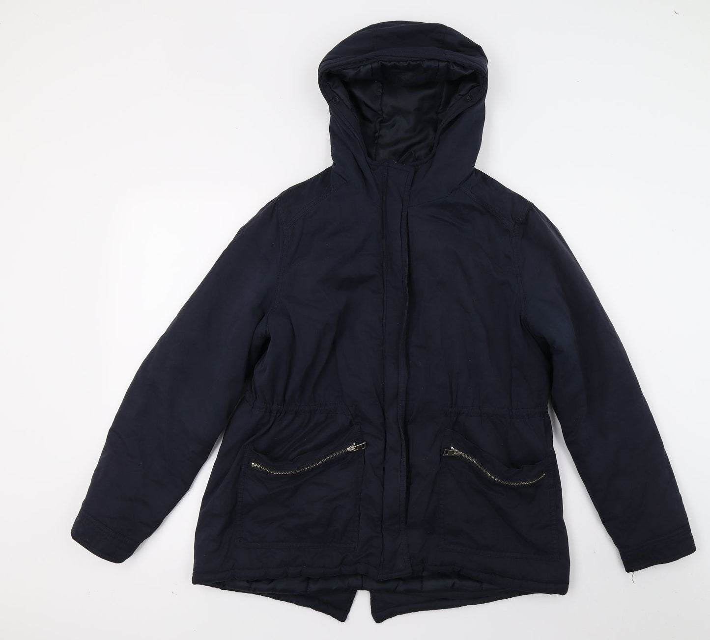 Womens UK Size 12 New Look Blue Overcoat