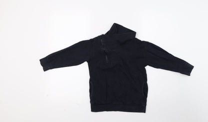 Matalan Boys Blue   Henley Sweatshirt Size 6 Years