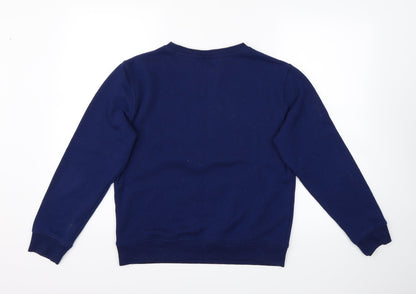 Graffiti Boys Blue   Pullover Jumper Size 13 Years  - brooklyn