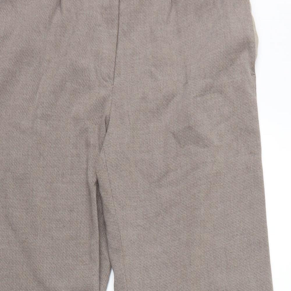 Womens UK Size 12 NEXT Regular Fit  Brown Trousers