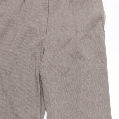 Womens UK Size 12 NEXT Regular Fit  Brown Trousers
