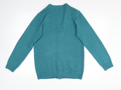camart Womens Blue   Cardigan Jumper Size 8
