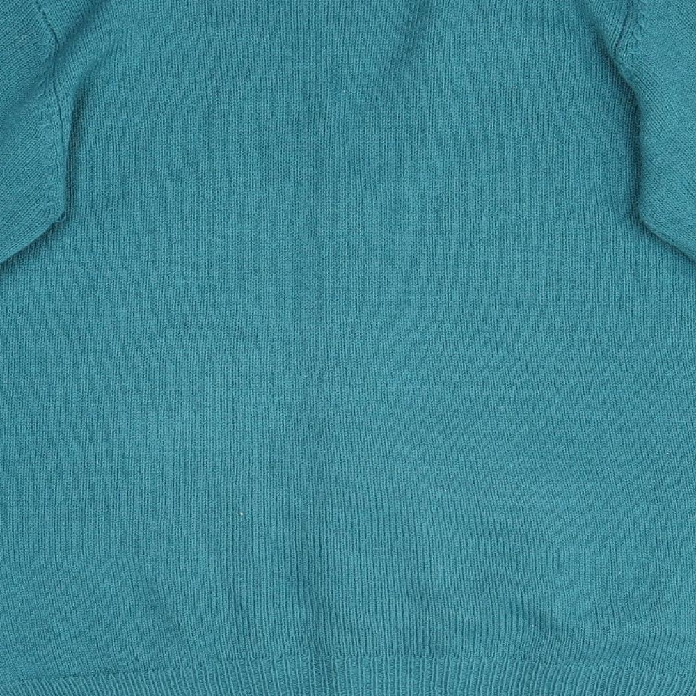 camart Womens Blue   Cardigan Jumper Size 8