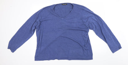 Bonmarché Mens Blue   Pullover Jumper Size XL