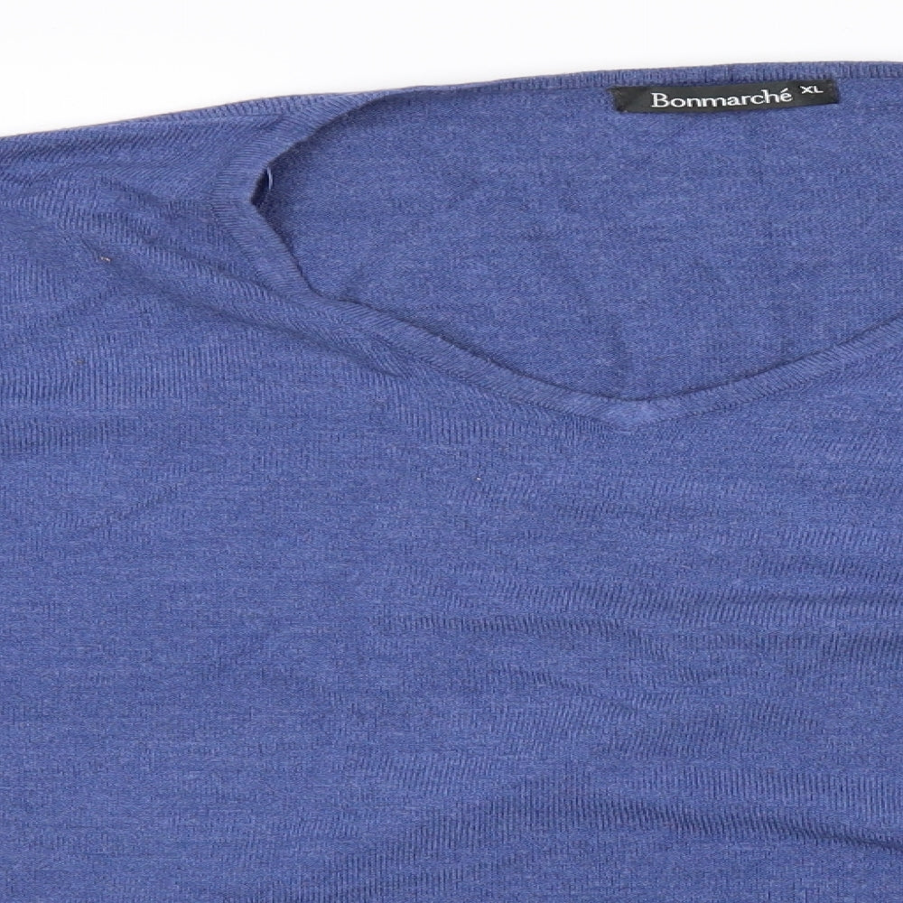 Bonmarché Mens Blue   Pullover Jumper Size XL