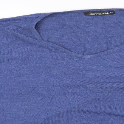 Bonmarché Mens Blue   Pullover Jumper Size XL