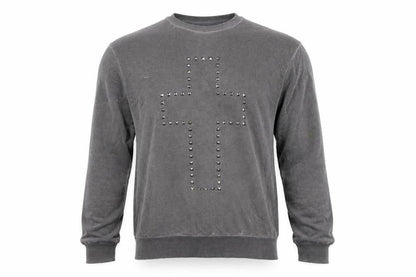 Cedarwood State Mens Grey Pullover Jumper Size M