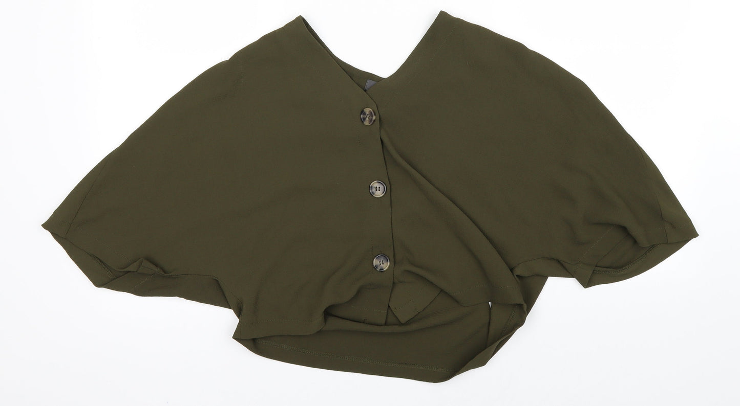 Primark Womens Green   Basic Blouse Size 6