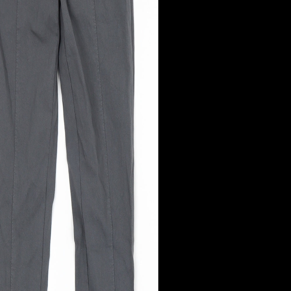 Primark Womens Grey   Dress Pants Trousers Size 4 L26 in