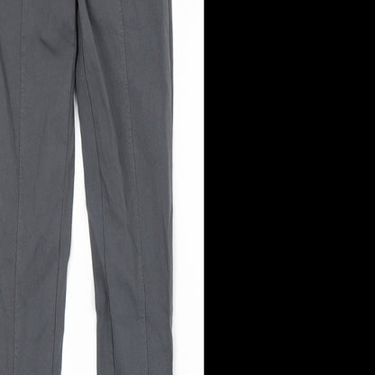 Primark Womens Grey   Dress Pants Trousers Size 4 L26 in