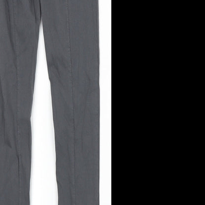 Primark Womens Grey   Dress Pants Trousers Size 4 L26 in