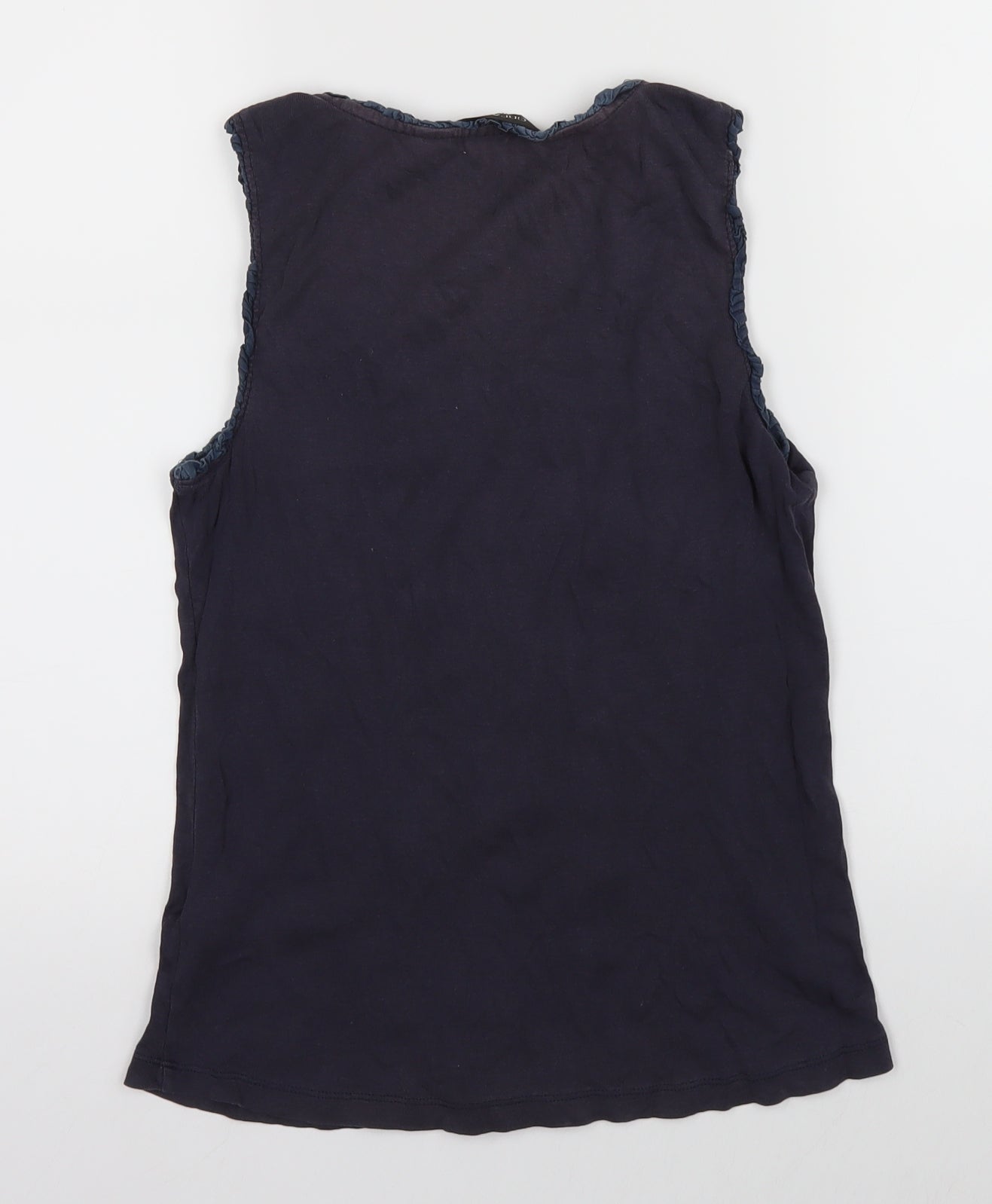 Great Plains Womens Blue   Basic Tank Size XS