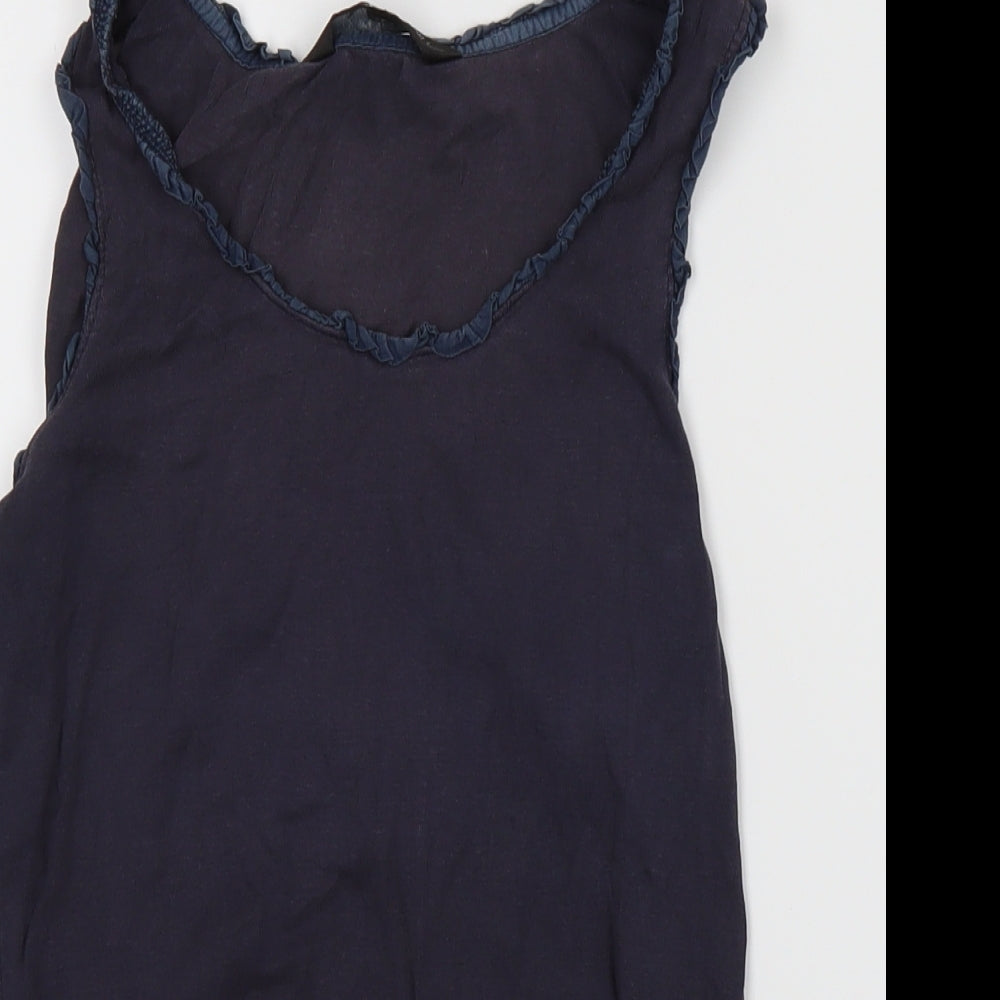Great Plains Womens Blue   Basic Tank Size XS