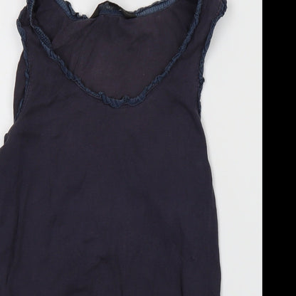 Great Plains Womens Blue   Basic Tank Size XS