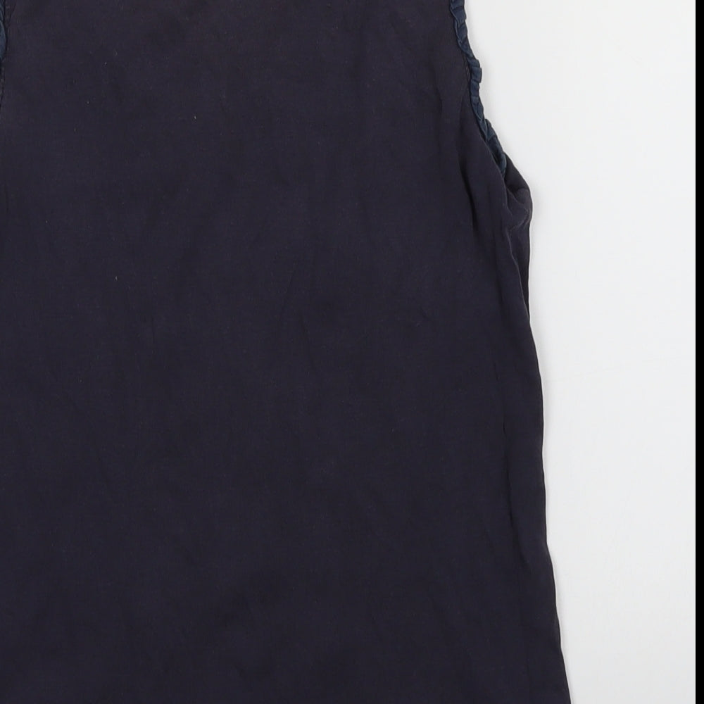 Great Plains Womens Blue   Basic Tank Size XS