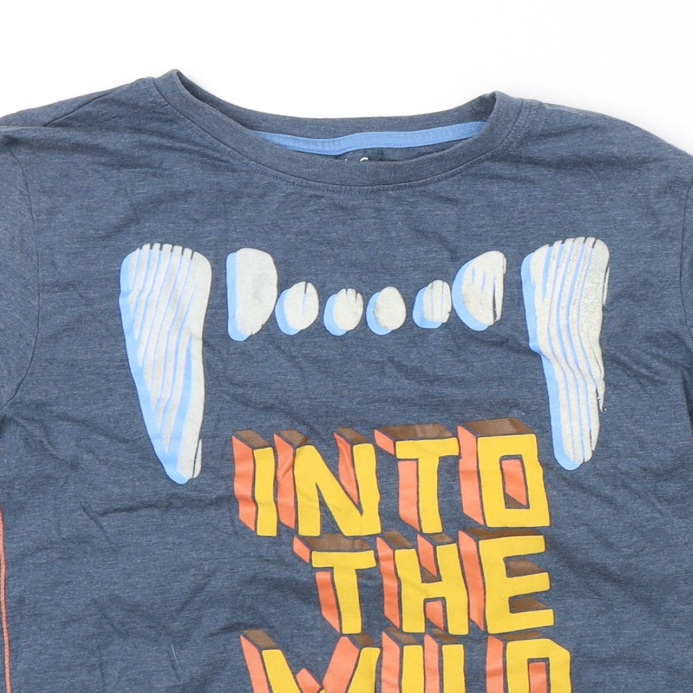 Nutmeg Boys Blue   Basic T-Shirt Size 10-11 Years