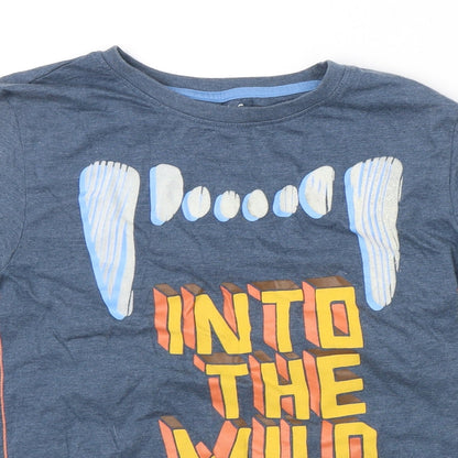 Nutmeg Boys Blue   Basic T-Shirt Size 10-11 Years