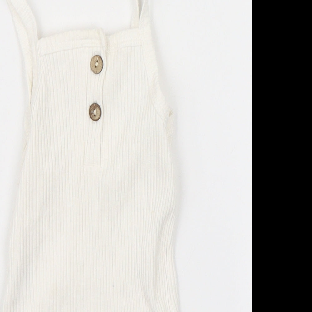 Primark Boys White   Catsuit One-Piece Size 18 Months