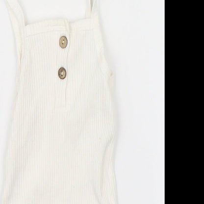 Primark Boys White   Catsuit One-Piece Size 18 Months