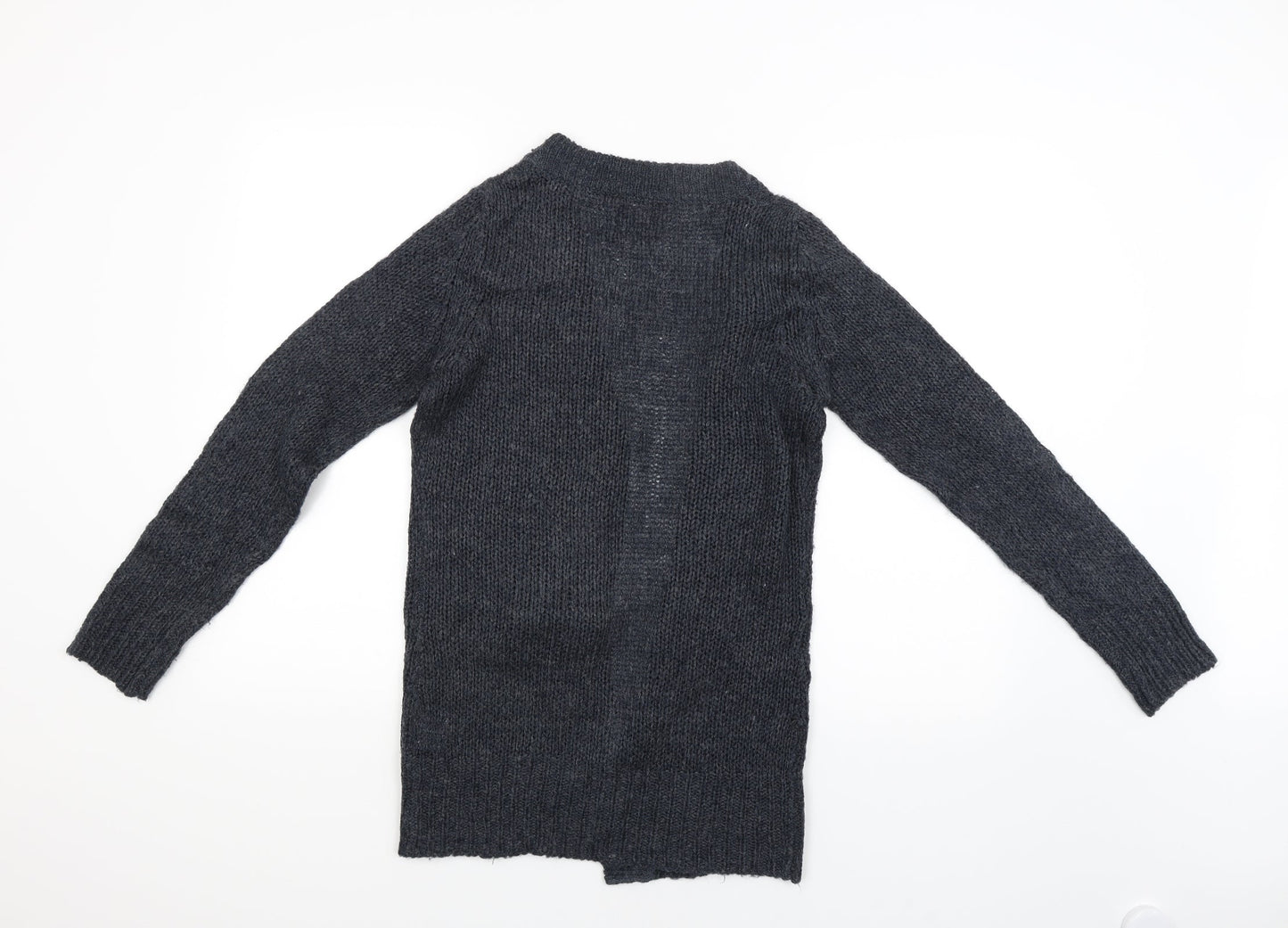 miss flori Womens Grey   Cardigan Jumper Size 10