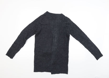 miss flori Womens Grey   Cardigan Jumper Size 10