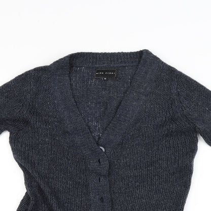 miss flori Womens Grey   Cardigan Jumper Size 10