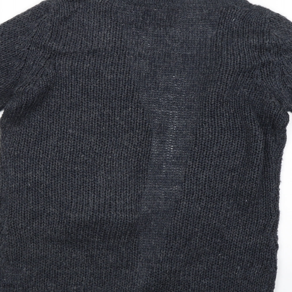 miss flori Womens Grey   Cardigan Jumper Size 10