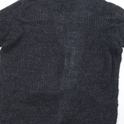 miss flori Womens Grey   Cardigan Jumper Size 10