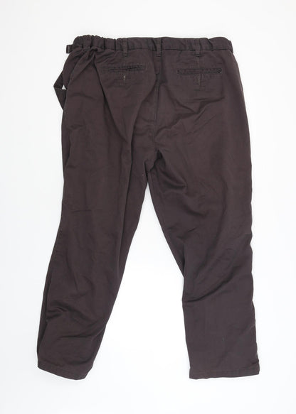 PG Field Mens Brown   Snow Pants Trousers Size 42 L27 in