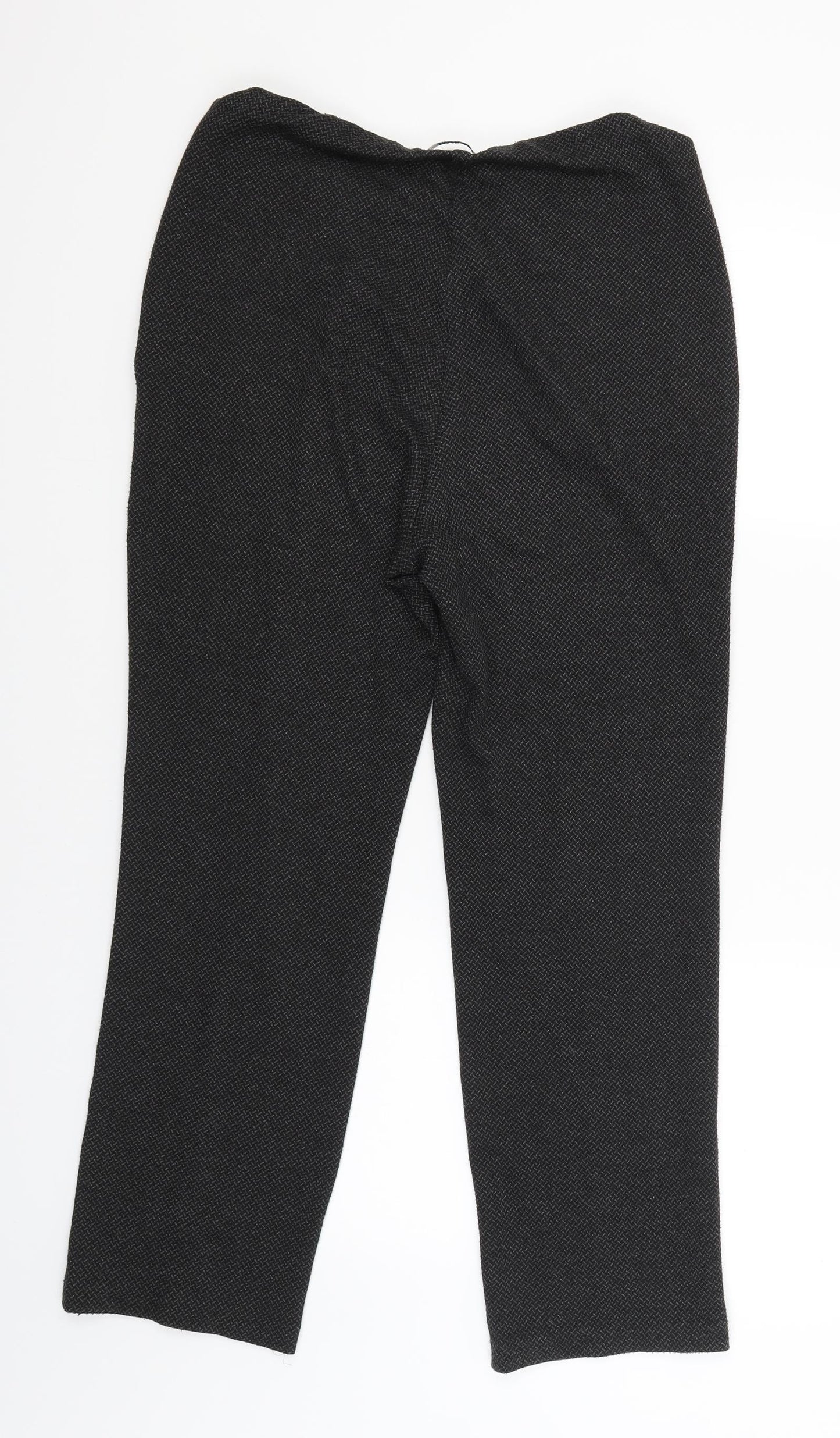 Classic Womens Black   Jogger Trousers Size 12 L25 in