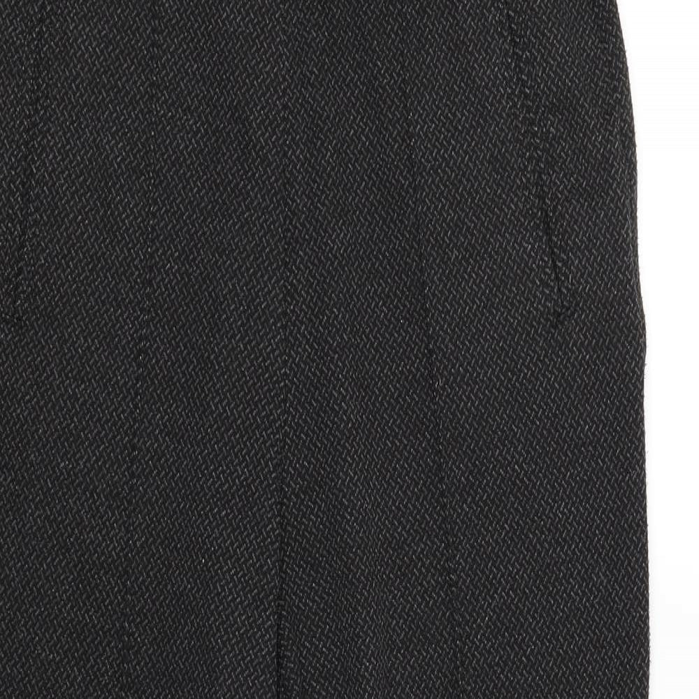 Classic Womens Black   Jogger Trousers Size 12 L25 in