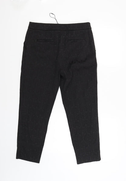 Womens UK Size 10 Soon Regular Fit  Black Trousers
