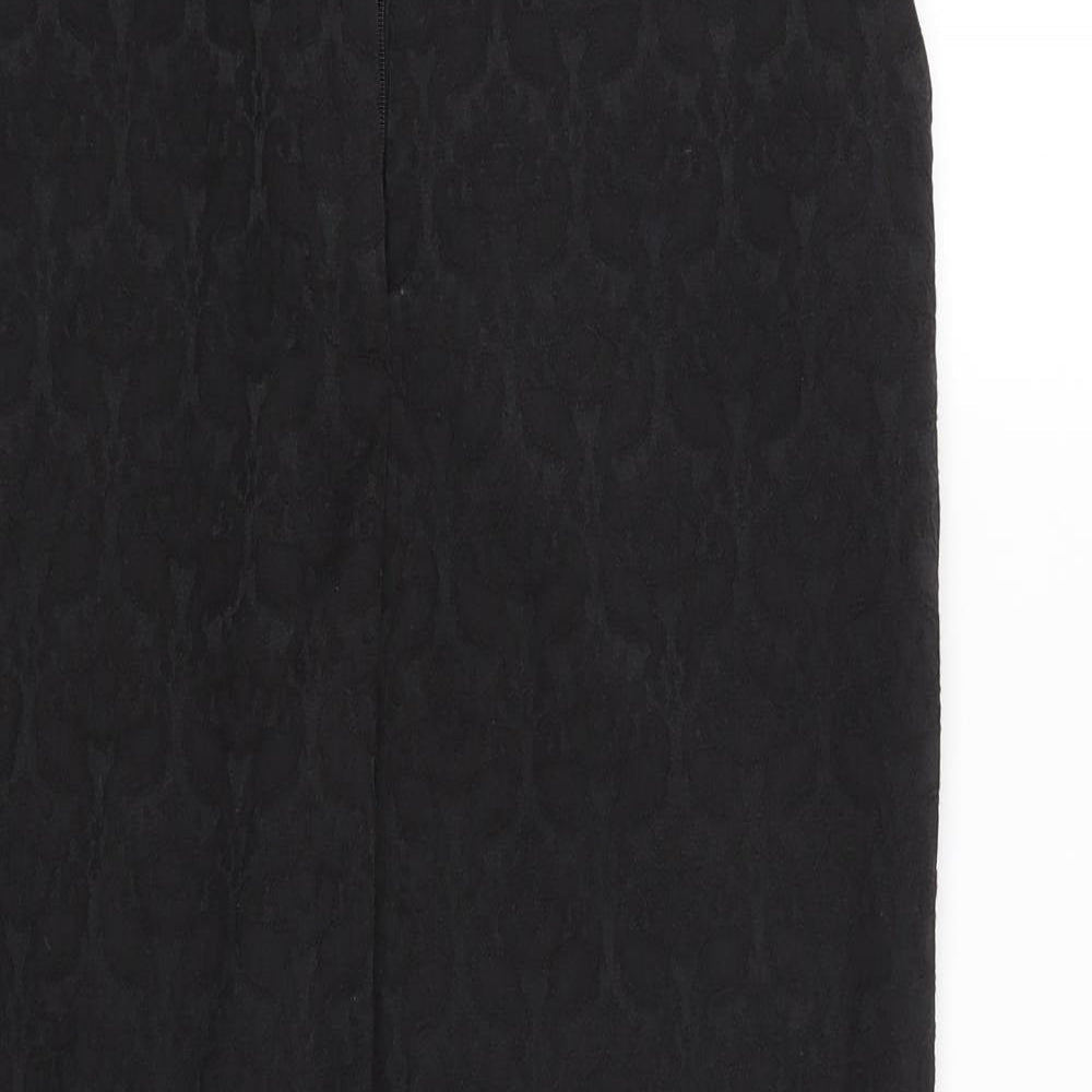 Womens UK Size 10 Soon Regular Fit  Black Trousers