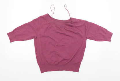 Moonsoon Womens Red   Pullover Jumper Size 12
