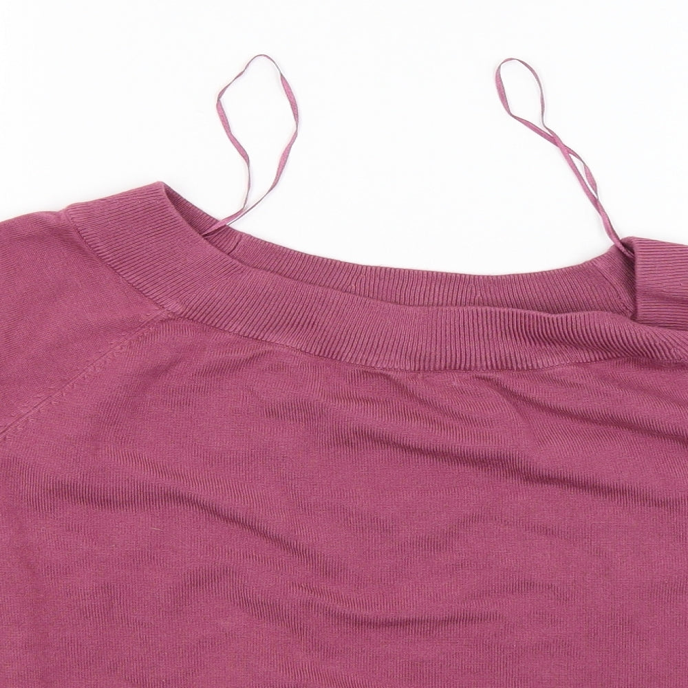 Moonsoon Womens Red   Pullover Jumper Size 12