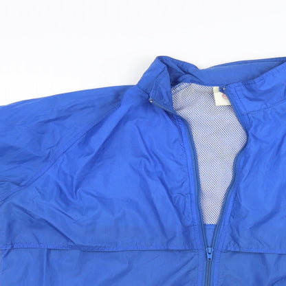 Coast to Coast Womens Blue   Trench Coat Poncho Size M