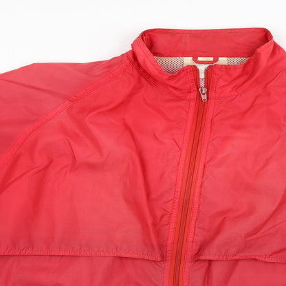 Coast to Coast Womens Red   Windbreaker Poncho Size M