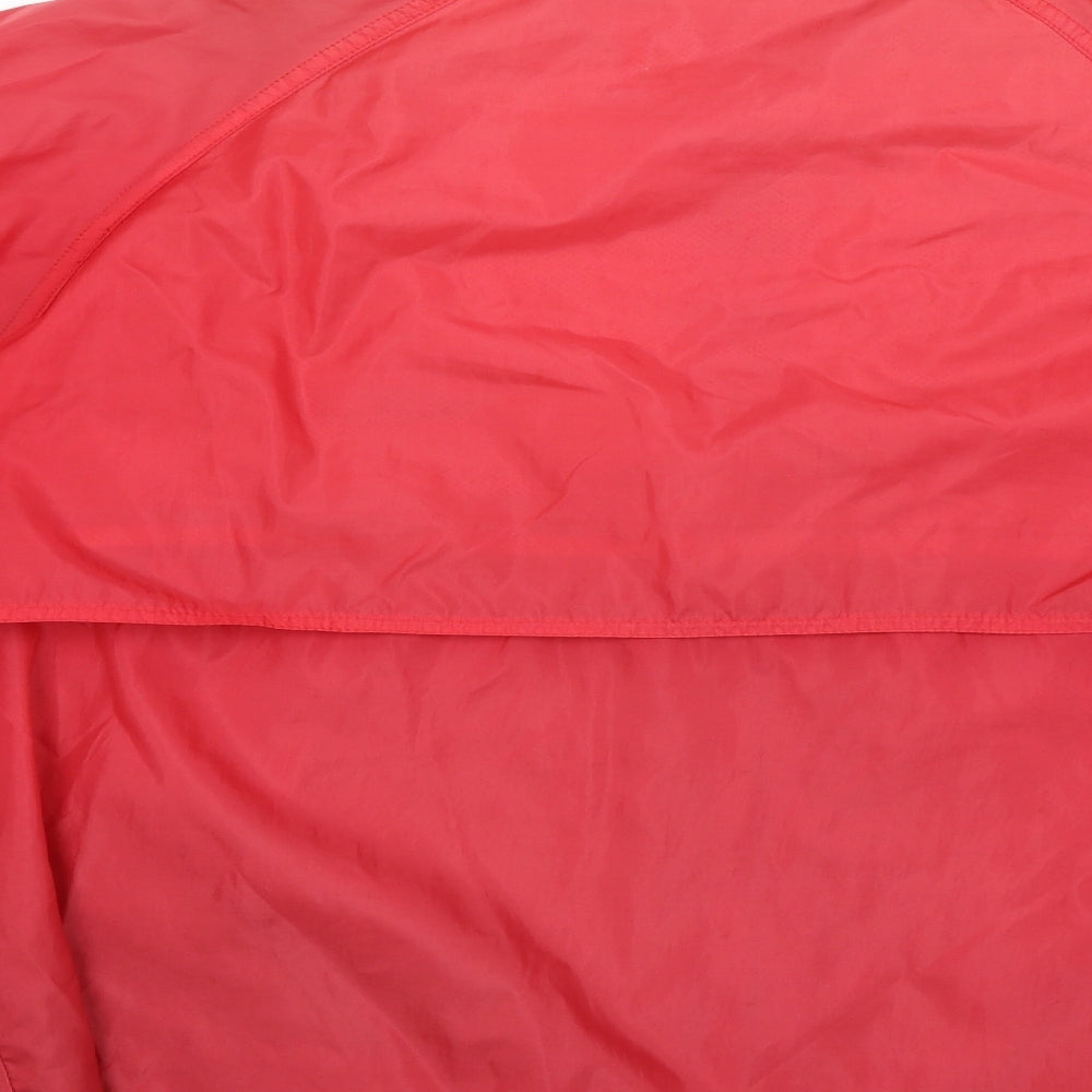 Coast to Coast Womens Red   Windbreaker Poncho Size M