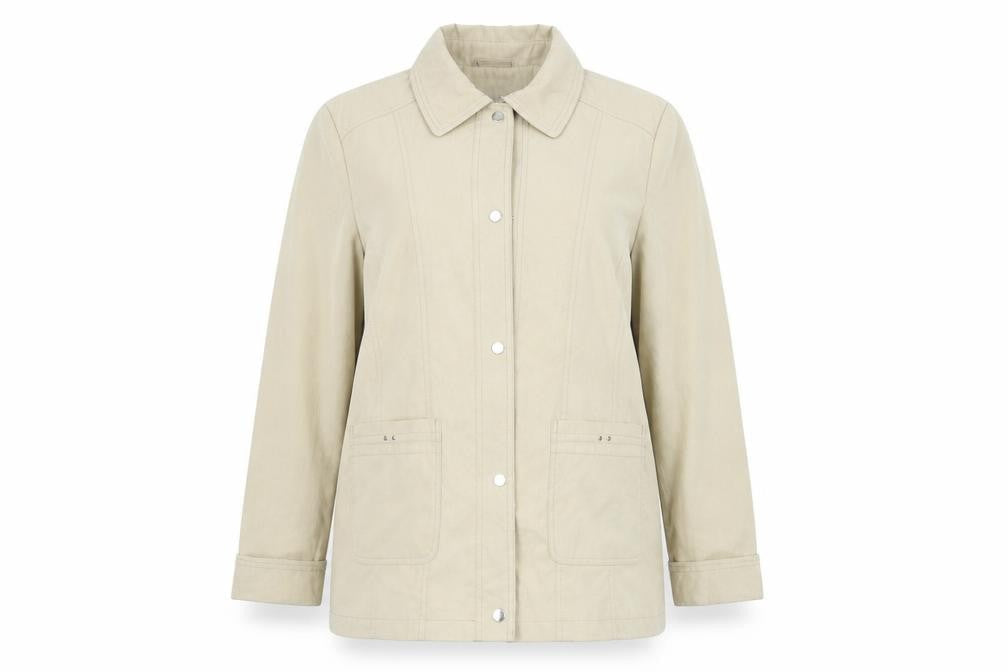 Womens UK Size 16 EWM Beige Jacket