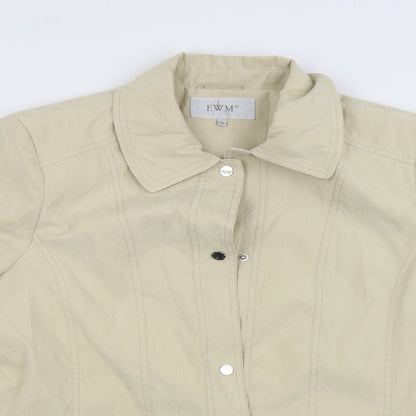 Womens UK Size 16 EWM Beige Jacket