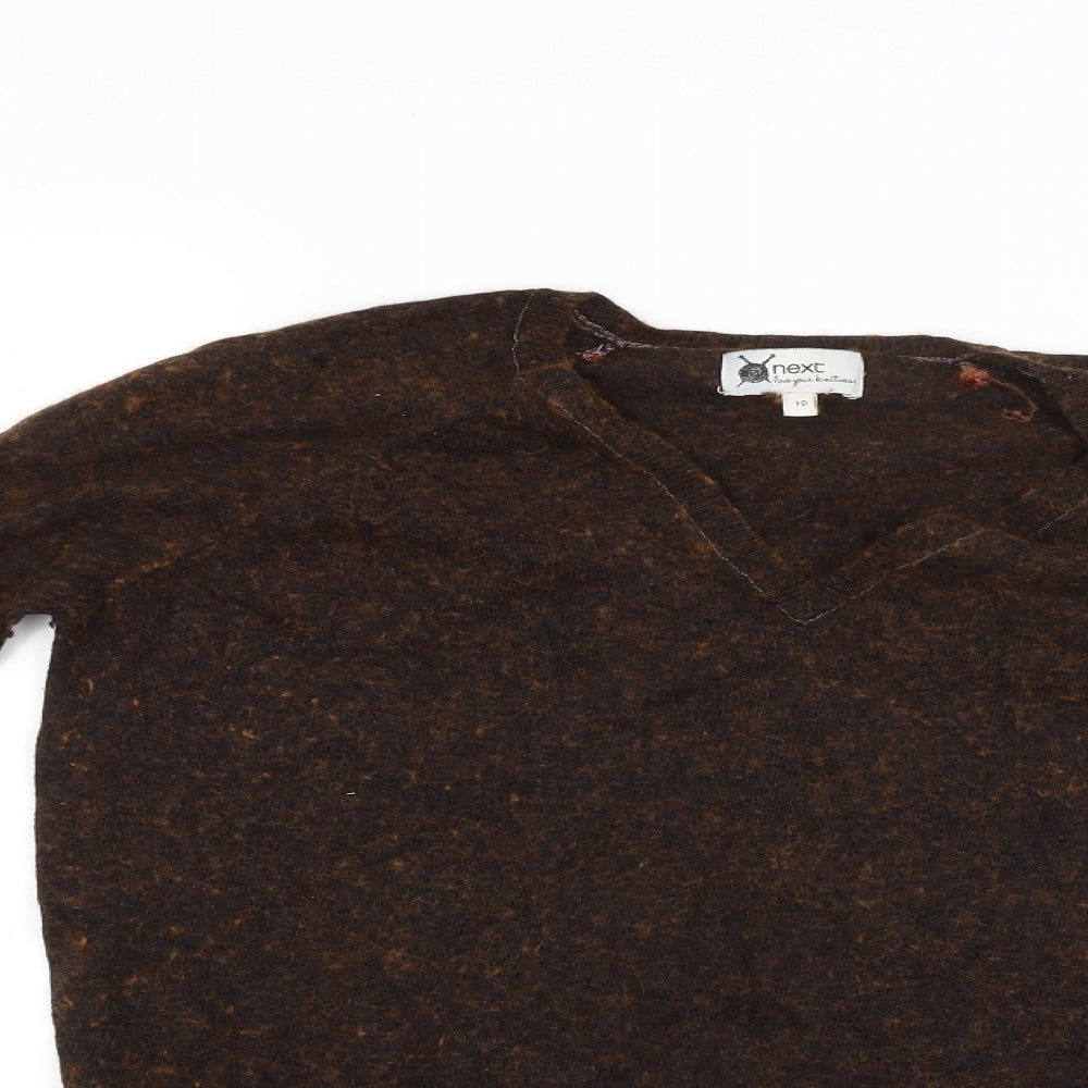 NEXT Womens Brown   Pullover Jumper Size 10