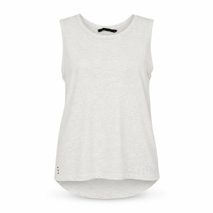 Womens UK Size 14 Crafted White Basic Tank