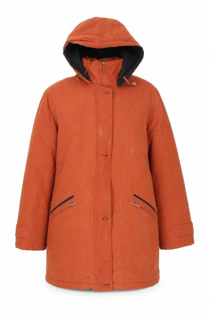 Womens UK Size 12 River Oak Brown Parka Coat