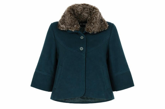 05/06 Womens Green   Jacket Coatigan Size L