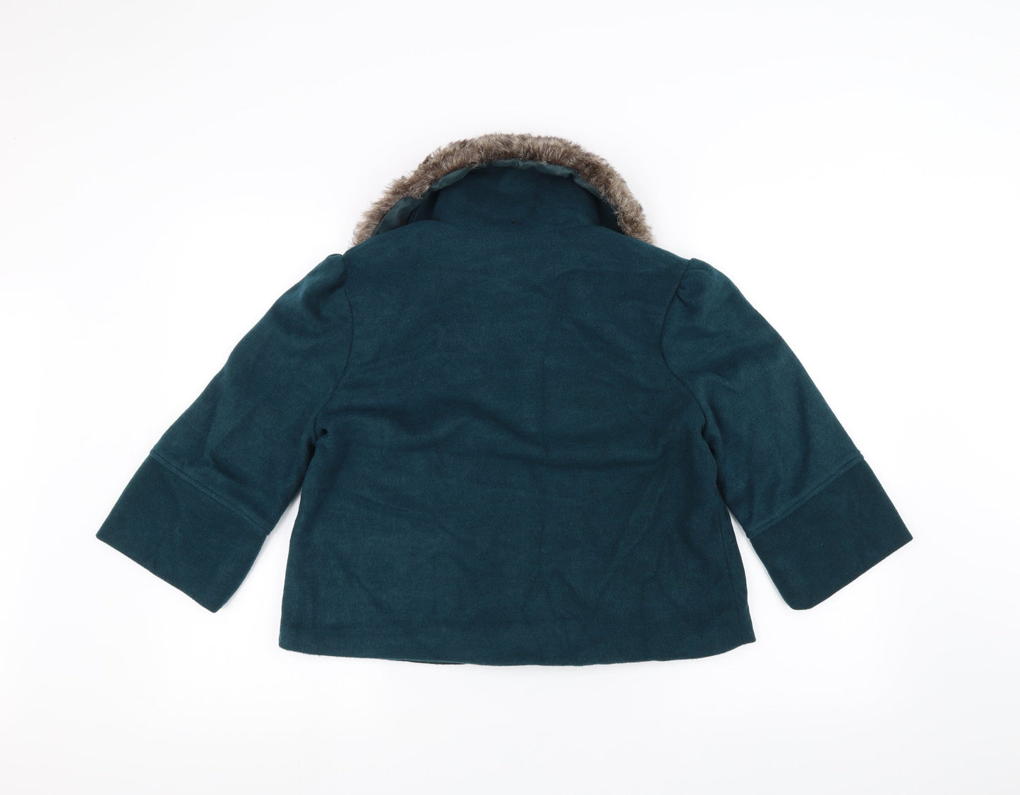 05/06 Womens Green   Jacket Coatigan Size L